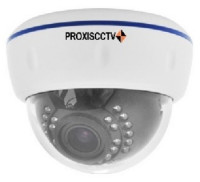 Видеокамера AHD PROXISCCTV PX-AHD-ZG20-H20FS (купольная 4 в 1 видеокамера, 1080p, f=2.8-12мм)