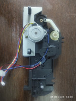 Редуктор Panasonic (в сборе, с главным мотором M35SP-9N, Panasonic KX-FT908/904, разбор)