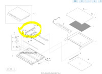 Линейка Samsung 0609-001237 (сканирующая, Samsung SCX-4200/4500, разбор)