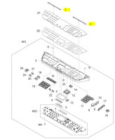 Накладка Kyocera 302H905240 (Kyocera M2030/2035/2530/FS-1030/1035, разбор) Накладка Kyocera 302H905240 (Kyocera M2030/2035/2530/FS-1030/1035, разбор)