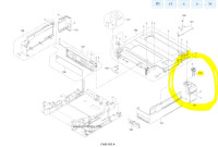 Петля Epson 1487410 (Scanner, Epson PX720/730, б.у.)