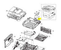Плата Xerox 140N63240 (факса, Xerox WC 3210/3220/ Ph 6110, разбор)