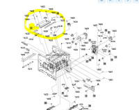 Блок лазера (LSU) HP RM1-8373 (HP LJ M601/602/603, разбор)