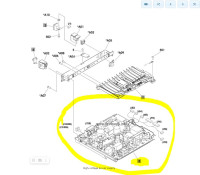 Плата HP RM1-8292 (HP LJ M601/602/603, разбор) Плата HP RM1-8292 (HP LJ M601/602/603, разбор)