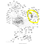 Редуктор HP RM1-8415 (захвата бумаги, HP LJ M601/602/603, разбор) Редуктор HP RM1-8415 (захвата бумаги, HP LJ M601/602/603, разбор)
