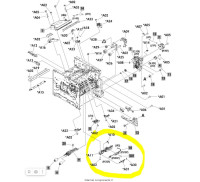 Узел HP RM1-8298 (датчика подачи, HP LJ M601/602/603, разбор)
