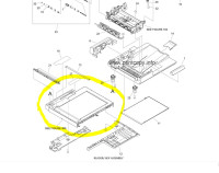 Стекло Canon FC9-1482 (сканера в сборе с рамкой, Canon MF8350, разбор)
