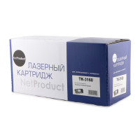 Тонер-картридж NetProduct (о.н. TK-3160, Kyocera P3045dn/P3050dn/P3055dn, 12.5k)
