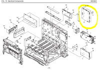 Форматер Kyocera 302K094140 (Kyocera FS-C8025/8020, разбор) Форматер Kyocera 302K094140 (Kyocera FS-C8025/8020, разбор)