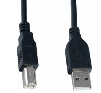 Кабель VS U118 (1.8 м., USB A - USB B 2.0)