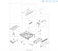Лоток HP RM1-2705 (лоток на 250 л., HP CLJ CP3505, разбор) Лоток HP RM1-2705 (лоток на 250 л., HP CLJ CP3505, разбор)