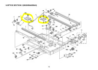 Датчик Ricoh A2501761 (оригинала, Ricoh Aficio 1015/1018, разбор)