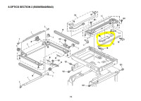 Плата Ricoh B0391763 (стабилизатор лампы подстветки оригинала, Ricoh Aficio 1018, разбор)