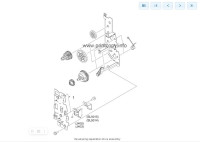 Редуктор HP RM1-2687 (Developer disengagement drive, HP CLJ CP3505/3600/3800, разбор) Редуктор HP RM1-2687 (Developer disengagement drive, HP CLJ CP3505/3600/3800, разбор)