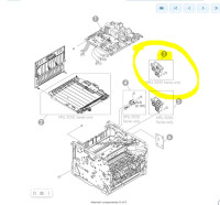 Редуктор HP RM1-6447 (привода выхода, HP LJ P2035, разбор) Редуктор HP RM1-6447 (привода выхода, HP LJ P2035, разбор)